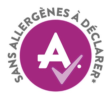 Sans allergènes à déclarer'