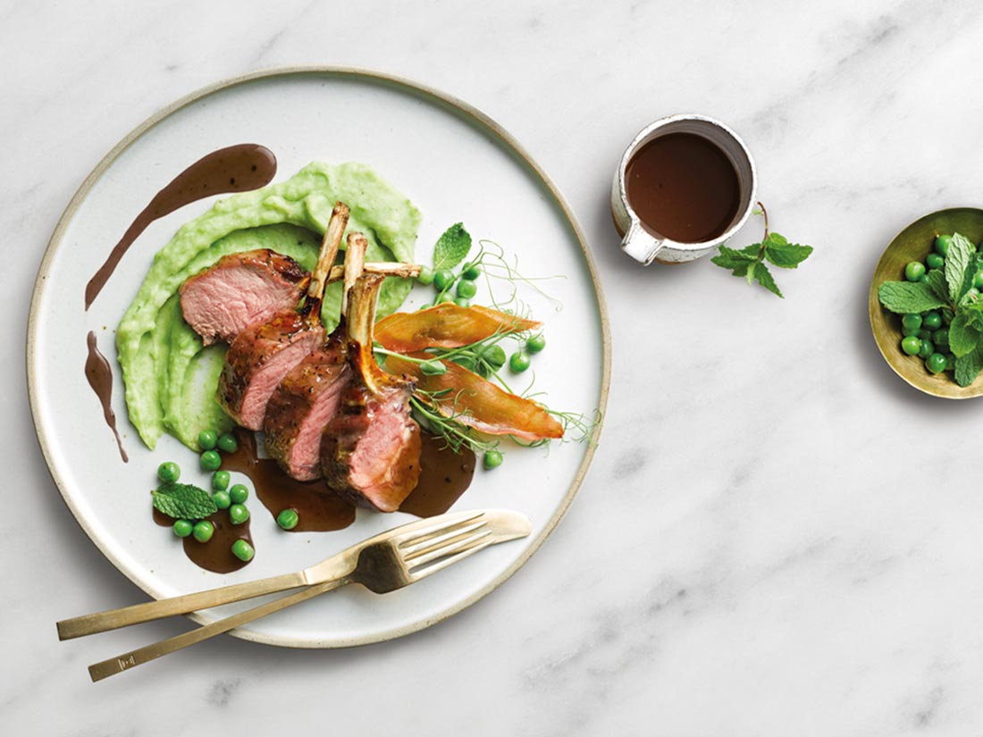 Sauce Fleisch Purée Gericht