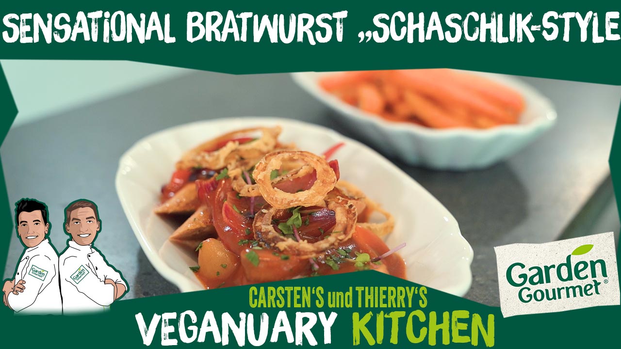 Sensational Bratwurst ,,Schaschlik Style“ | Rezept