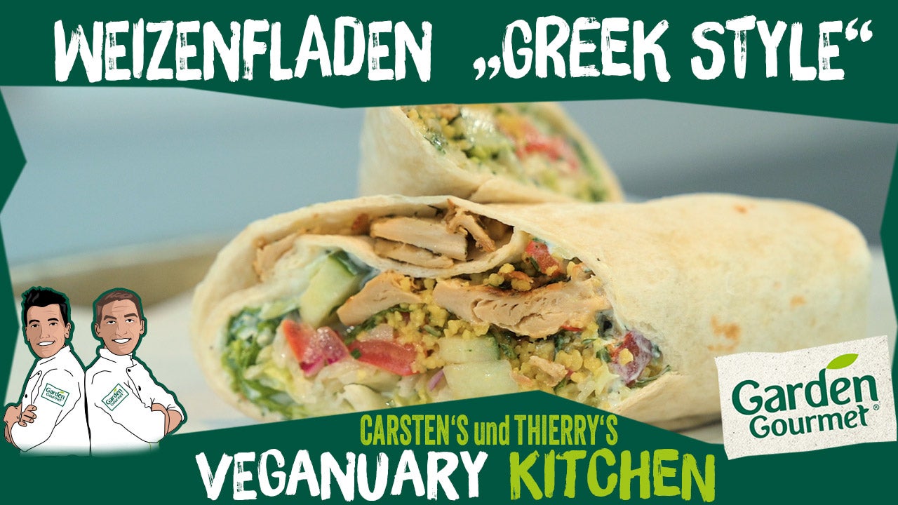 Galette de blé façon Grec