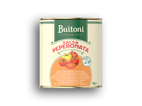 Salsa Peperonata mit Schatten