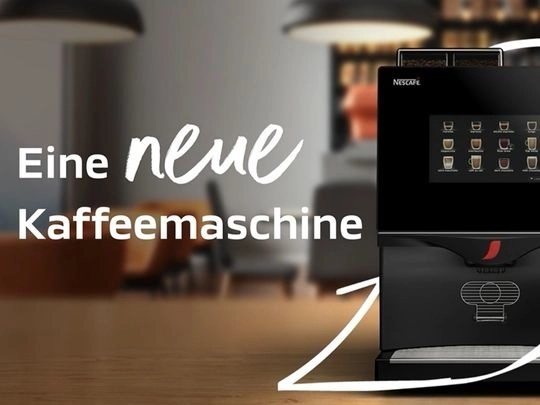 Eine neue Kaffeemaschine