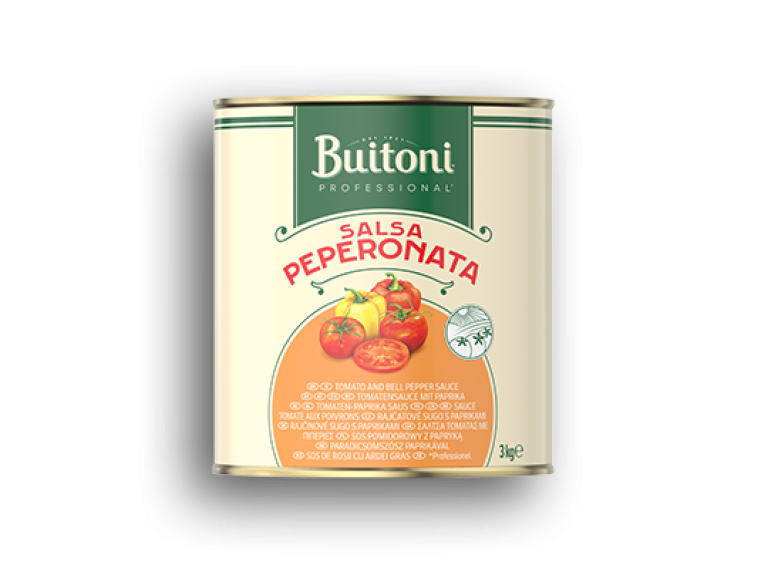 Salsa Peperonata mit Schatten