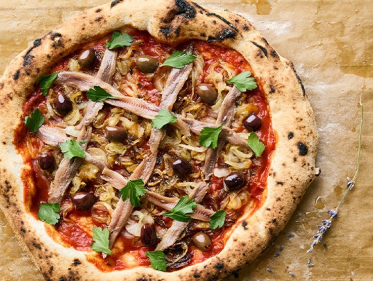 Pizza mit Buitoni