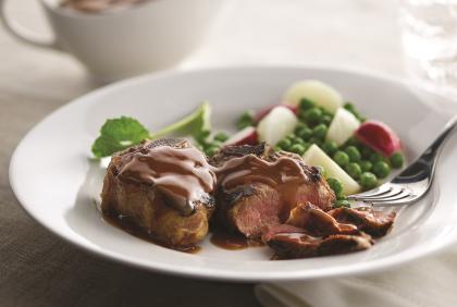 Trio Minted Brown Gravy w Lamb
