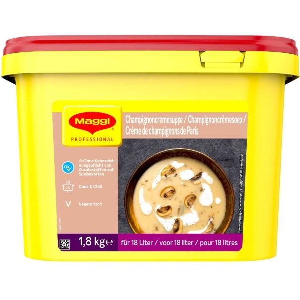 Maggi Champignoncremesuppe Packshot Vorne