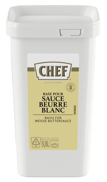 Chef Basis für weisse buttersauce