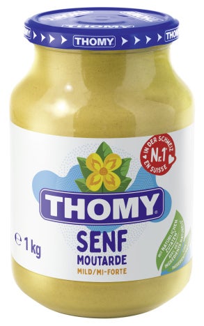 THOMY Senf Glas Mild