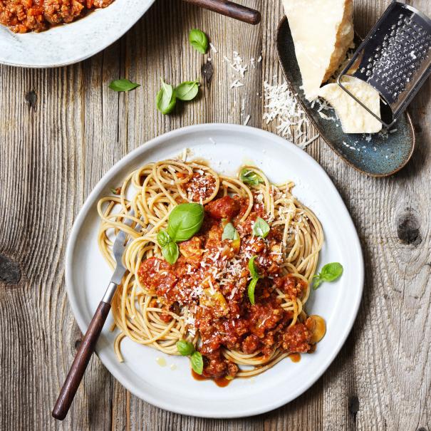 Veggie Pasta Bolognese