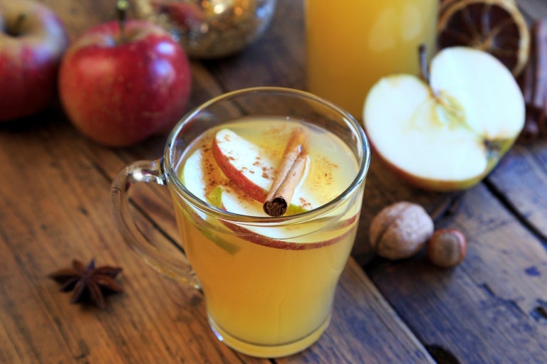 Boisson chaude PUNCH aux pommes