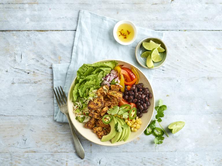 Vegan burrito bowl