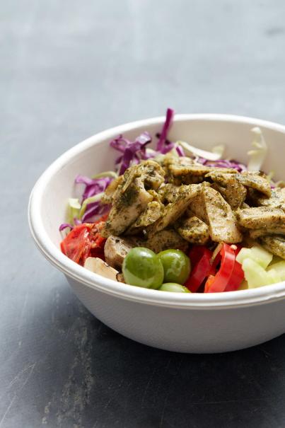 Veganer Protein Booster Salat